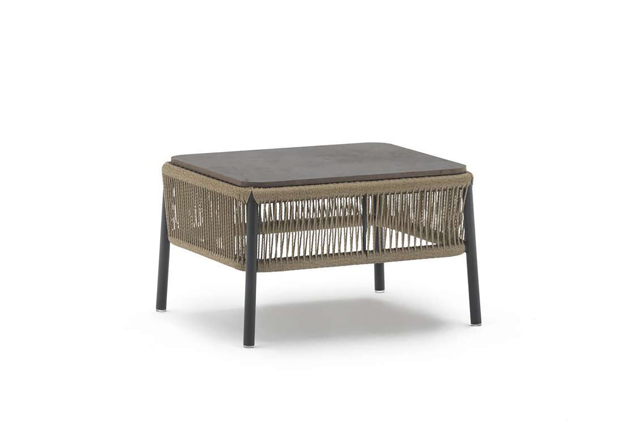 Cricket daybed, pouf and table